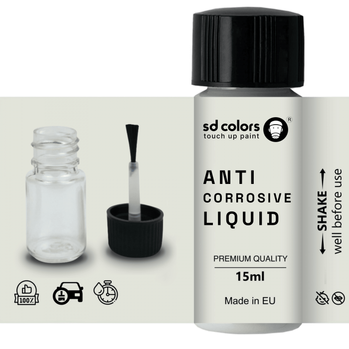 SD COLORS  15ml ANTI CORROSIVE liquid 24 pieces STICKS SWABS Clean Cloth Disposable Nitrile Gloves  box case  zipper   Kit Big