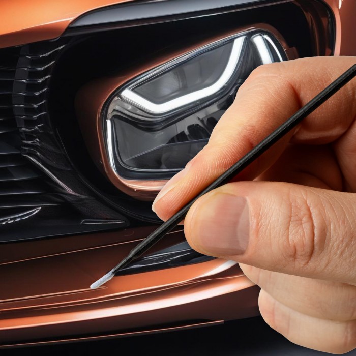 SD COLORS STICKS SWABS 24 PIECES AUTOMOTIVE PAINTWORK CAR DETAILING REPAIR FOR SCRATCHES STONE CHIPS TOUCH UP MICRO BRUSH 1.2mm 1.5mm 2.0mm 2.5mm