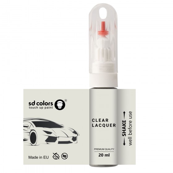 Clear Lacquer Touch Up 20ml - Fast-Drying 1K Clear Coat