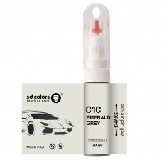 Touch Up Paint 20ml EMERALD GREY C1C for BMW Scratch and Chip Repair Brush