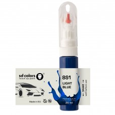 Touch Up Paint 20ml LIGHT BLUE 8S1 for TOYOTA Scratch and Chip Repair Brush
