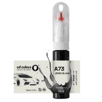Touch Up Paint 20ml JEREZ BLACK A73 for BMW Scratch and Chip Repair Brush